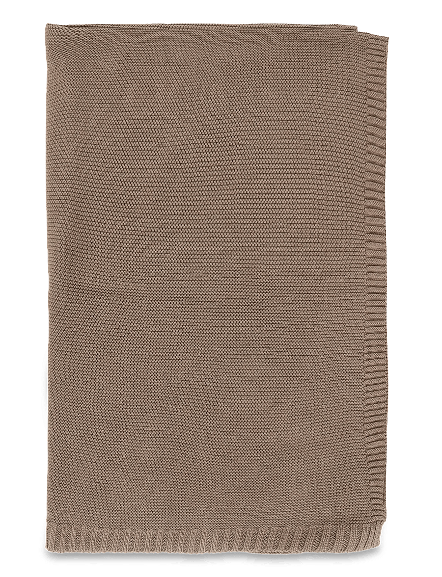 Vanilla Copenhagen - Knitted Blanket - Wood - schmusetuch - wood - 2