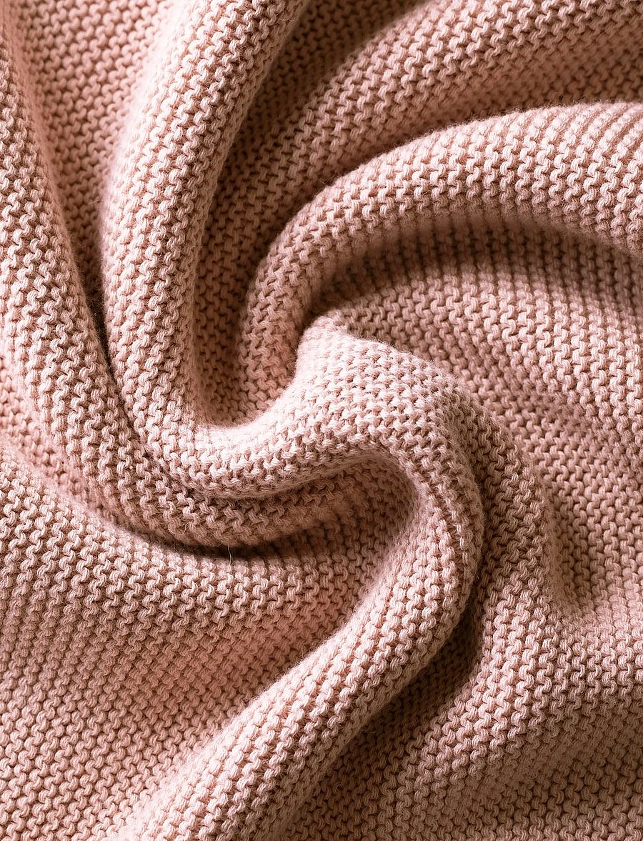 Vanilla Copenhagen - Knitted Blanket - Misty Rose - misty rose - 1