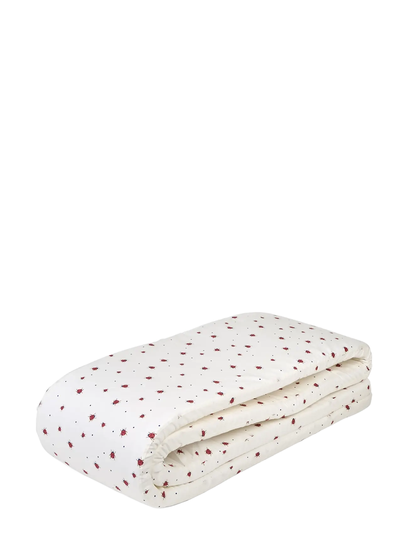 Vanilla Copenhagen Sengerand Lady Lovebug, Børn, Mariehøne Sengekant, Cream, Str: 30X 340X 4CM