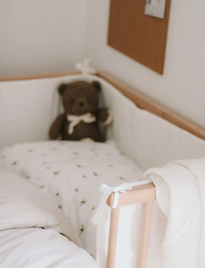Vanilla Copenhagen - Bed Bumper Side By Side - Milk - lovos aksesuarai - milk - 0