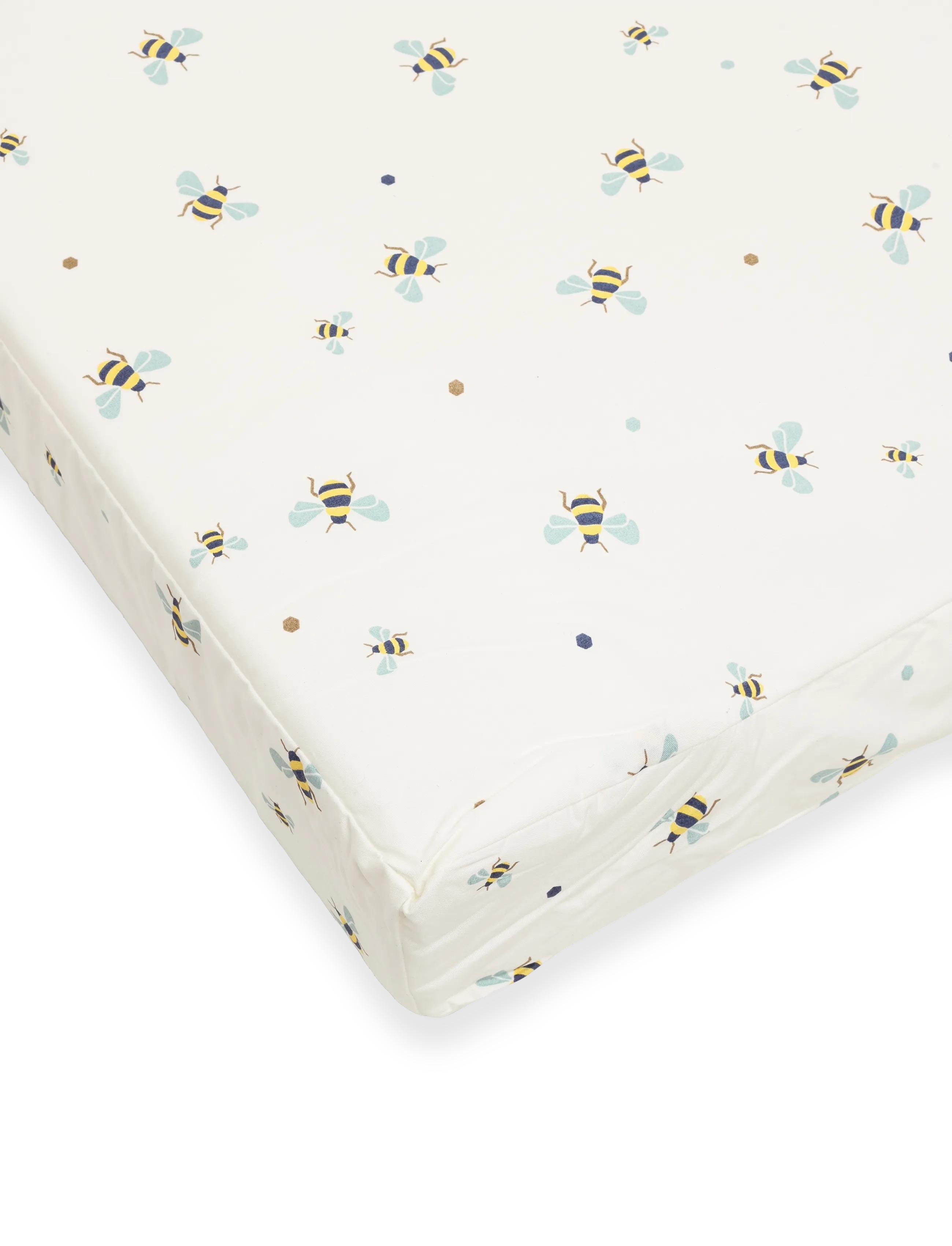 Vanilla Copenhagen - Changing Mat - Honeybee Happy - mähkimismatid - milk - 2