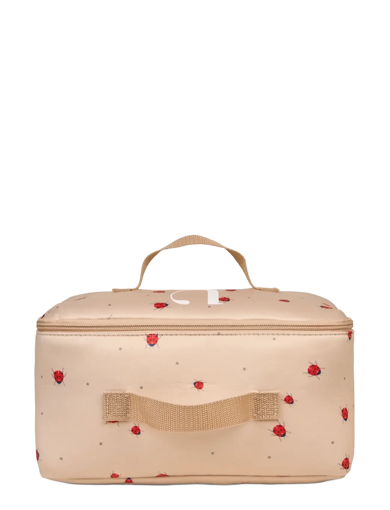 Vanilla Copenhagen Cooler Lunch Bag - Lady Lovebug - Väskor - BEIGE / pink/rose