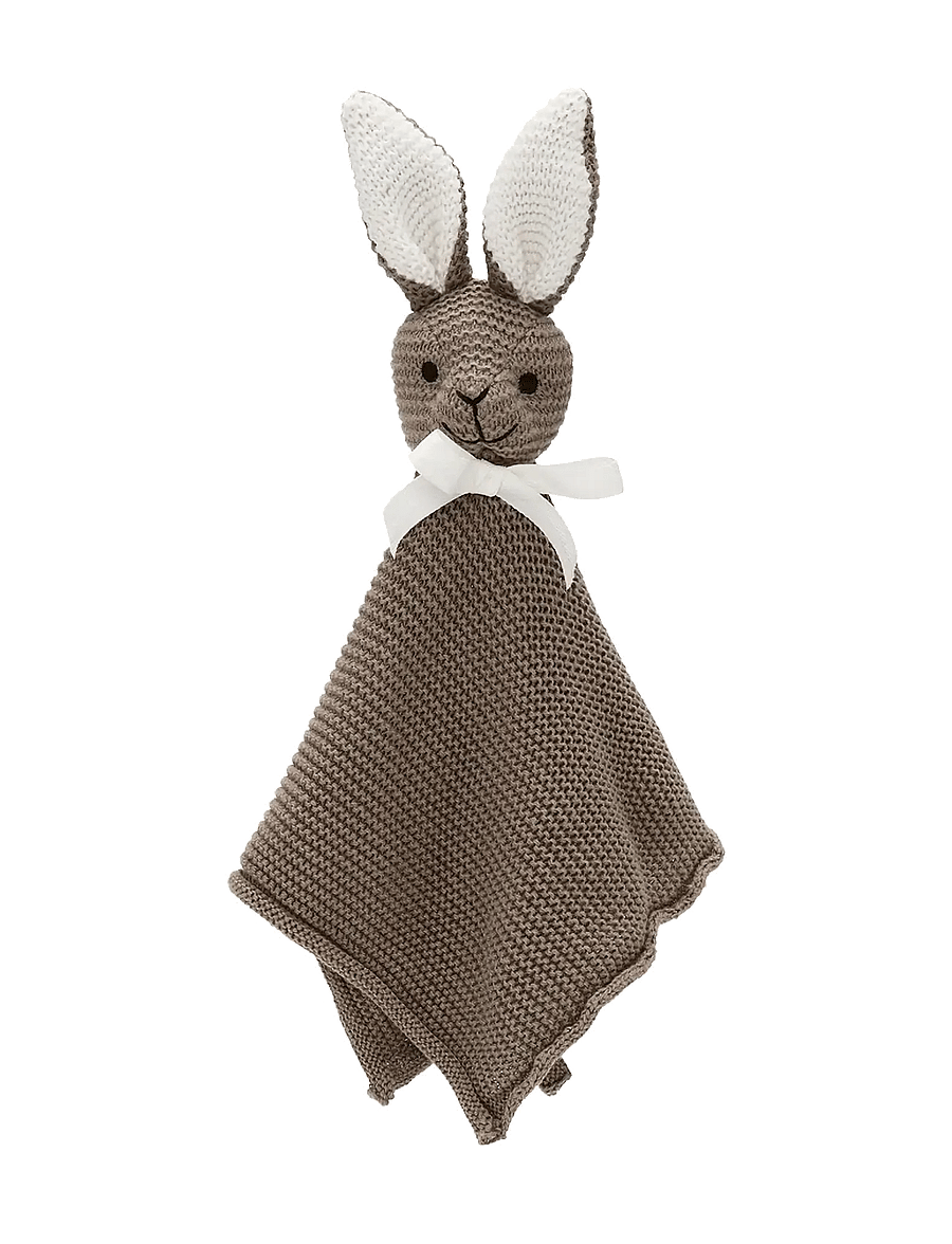 Vanilla Copenhagen - Cuddle Cloth Rabbit - Wood - schmusetuch - wood - 1