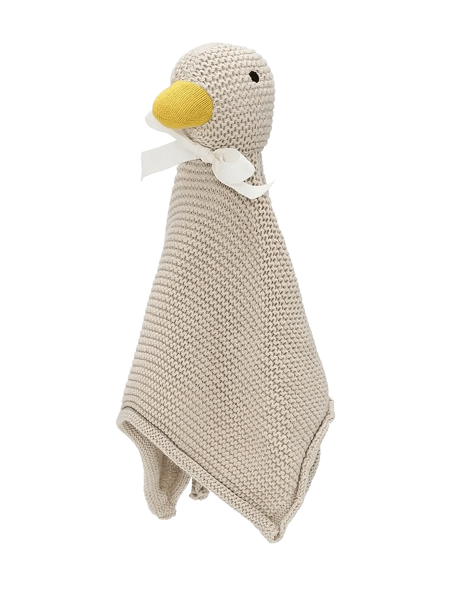 Vanilla Copenhagen - Cuddle Cloth Duckling - Oyster Grey - kocyki - oyster grey - 1