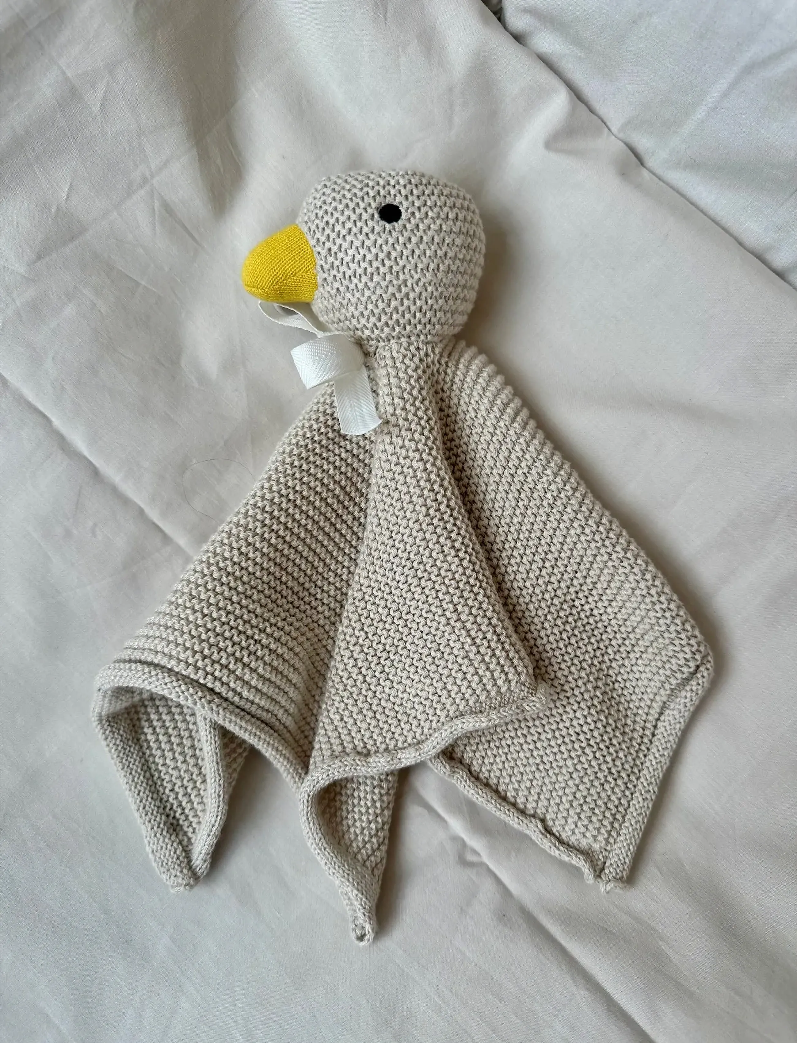 Vanilla Copenhagen Nusseklud Duckling, Børn, Ælling Nusseklud, Grå, Str: 30X 30CM