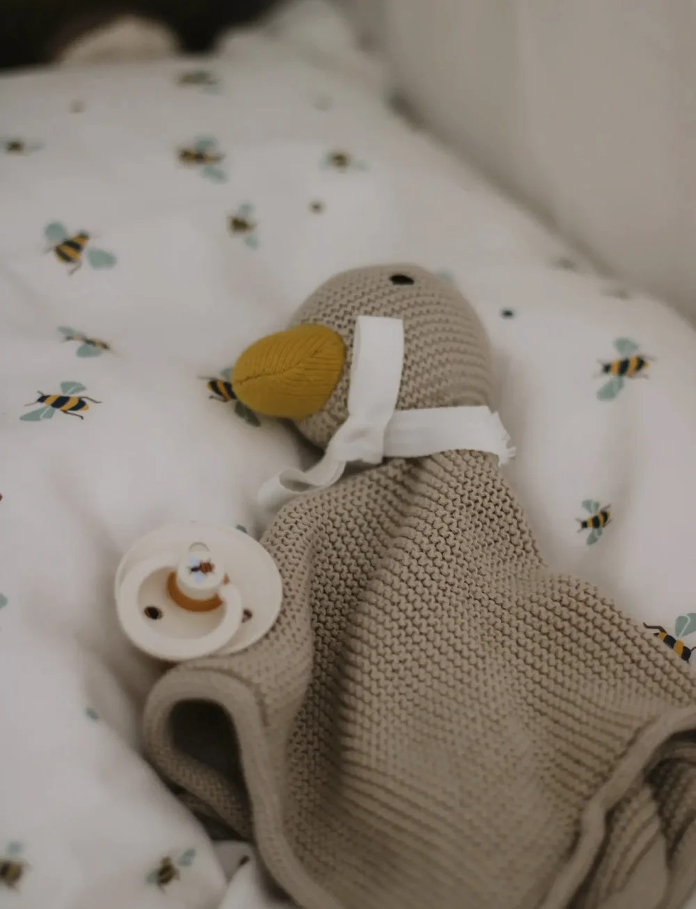 Vanilla Copenhagen - Cuddle Cloth Duckling - Oyster Grey - snuttefiltar - oyster grey - 2