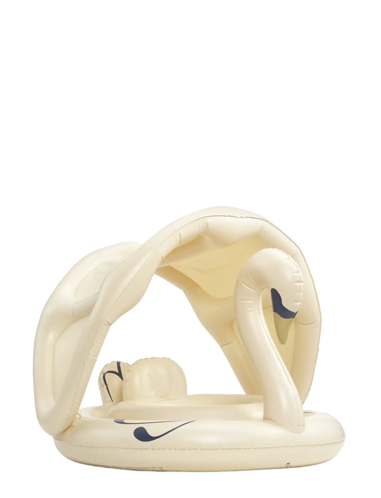 Vanilla Copenhagen Baby Float with shade - Swan - Bad & Vattenleksaker - MILK / cream