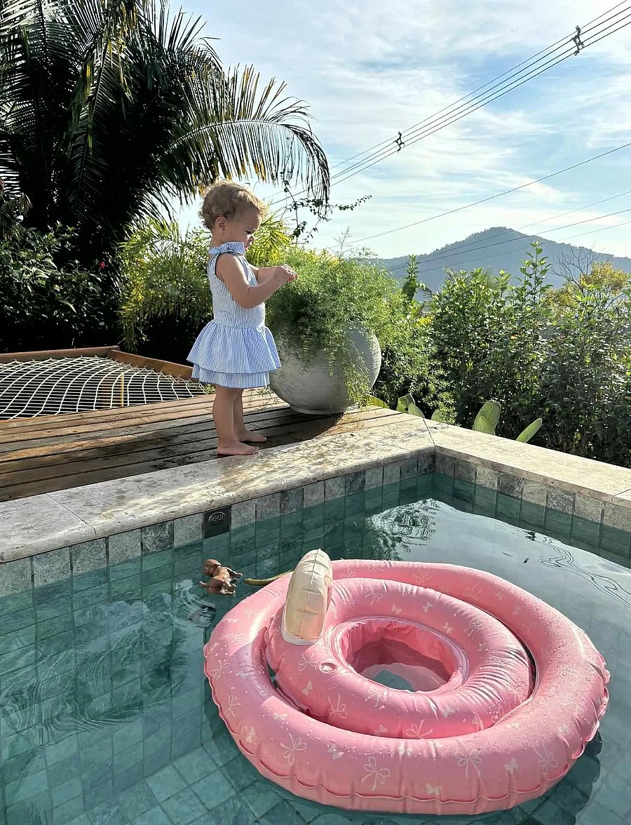 Vanilla Copenhagen - Baby Float - Butterfly & Bow - french rose - 0