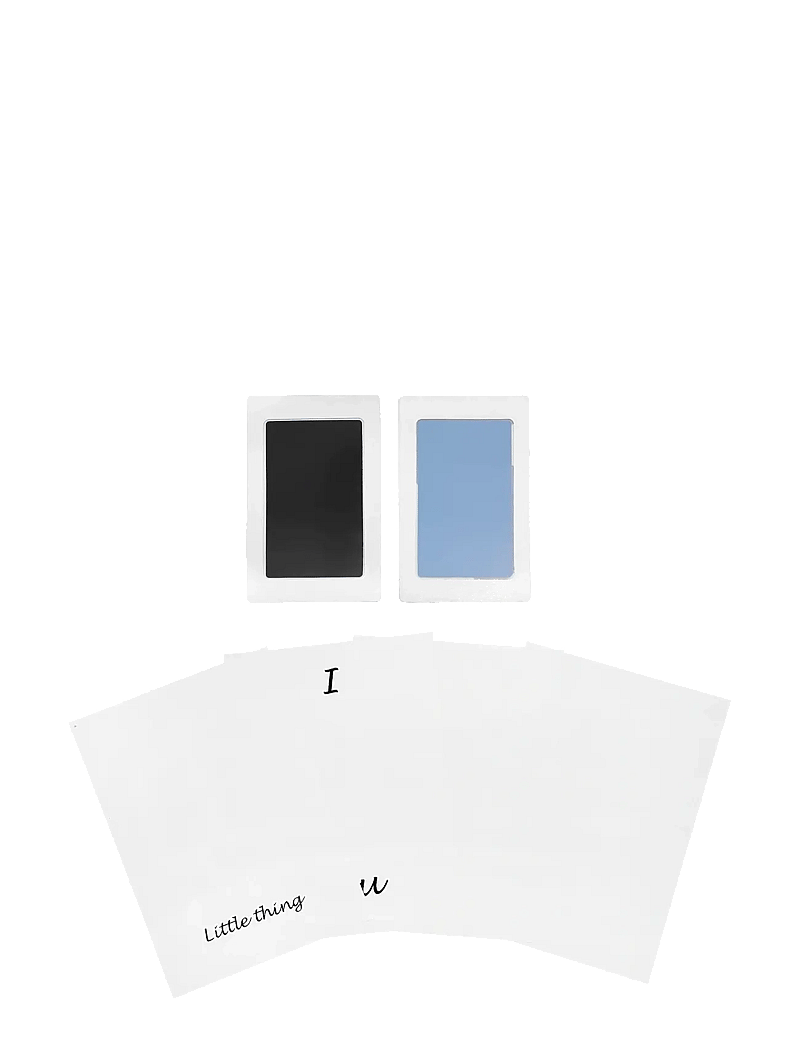 Vanilla Copenhagen - Hand & Foot Inkless Pads - Blue-Black - schwangerschaftsprodukte - black - blue - 1