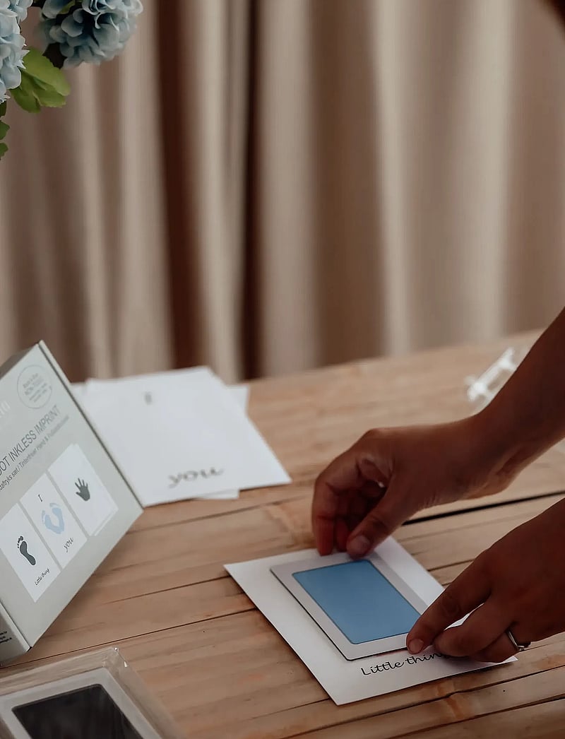 Vanilla Copenhagen - Hand & Foot Inkless Pads - Blue-Black - schwangerschaftsprodukte - black - blue - 5