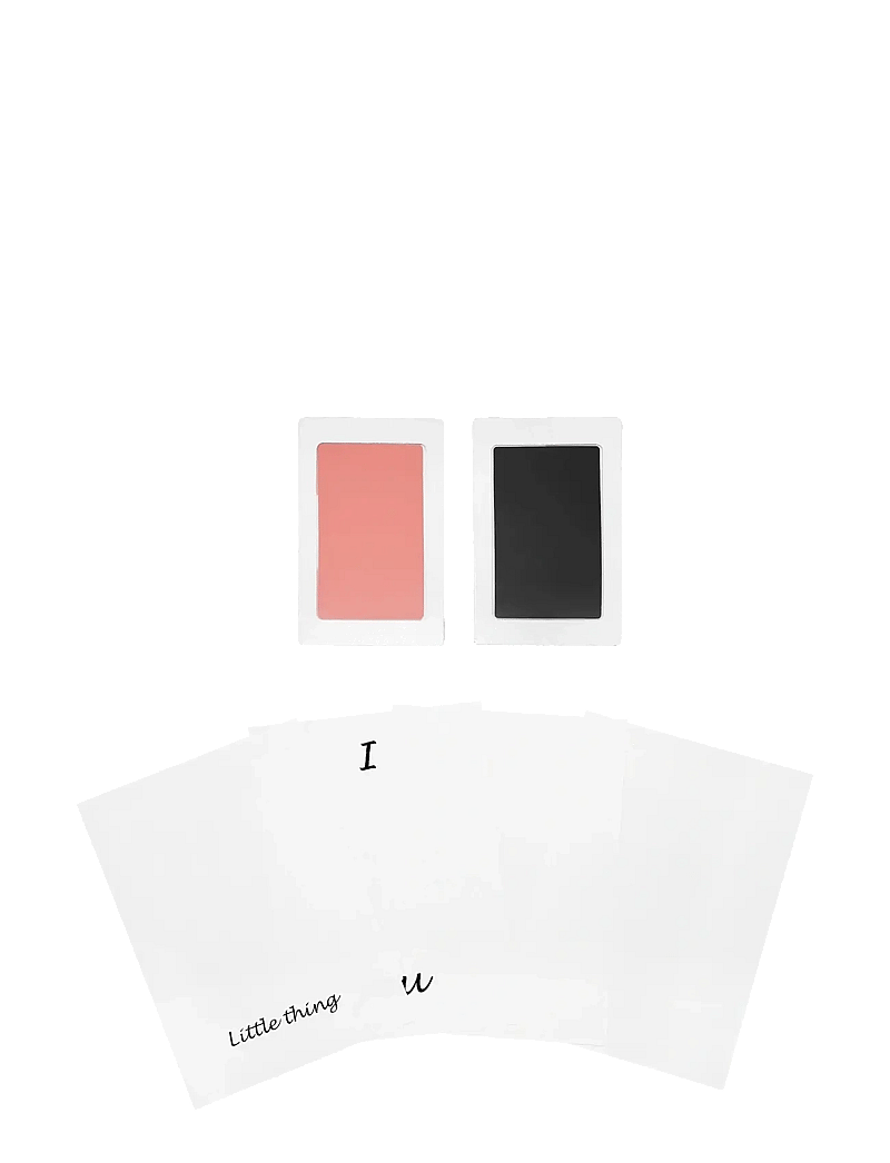 Vanilla Copenhagen - Hand & Foot Inkless Pads - Pink-Black - ensimmäinen vuoteni - black - pink - 2