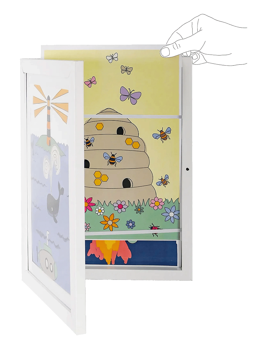 Vanilla Copenhagen - Gallery Frame - White - kehykset - white - 1