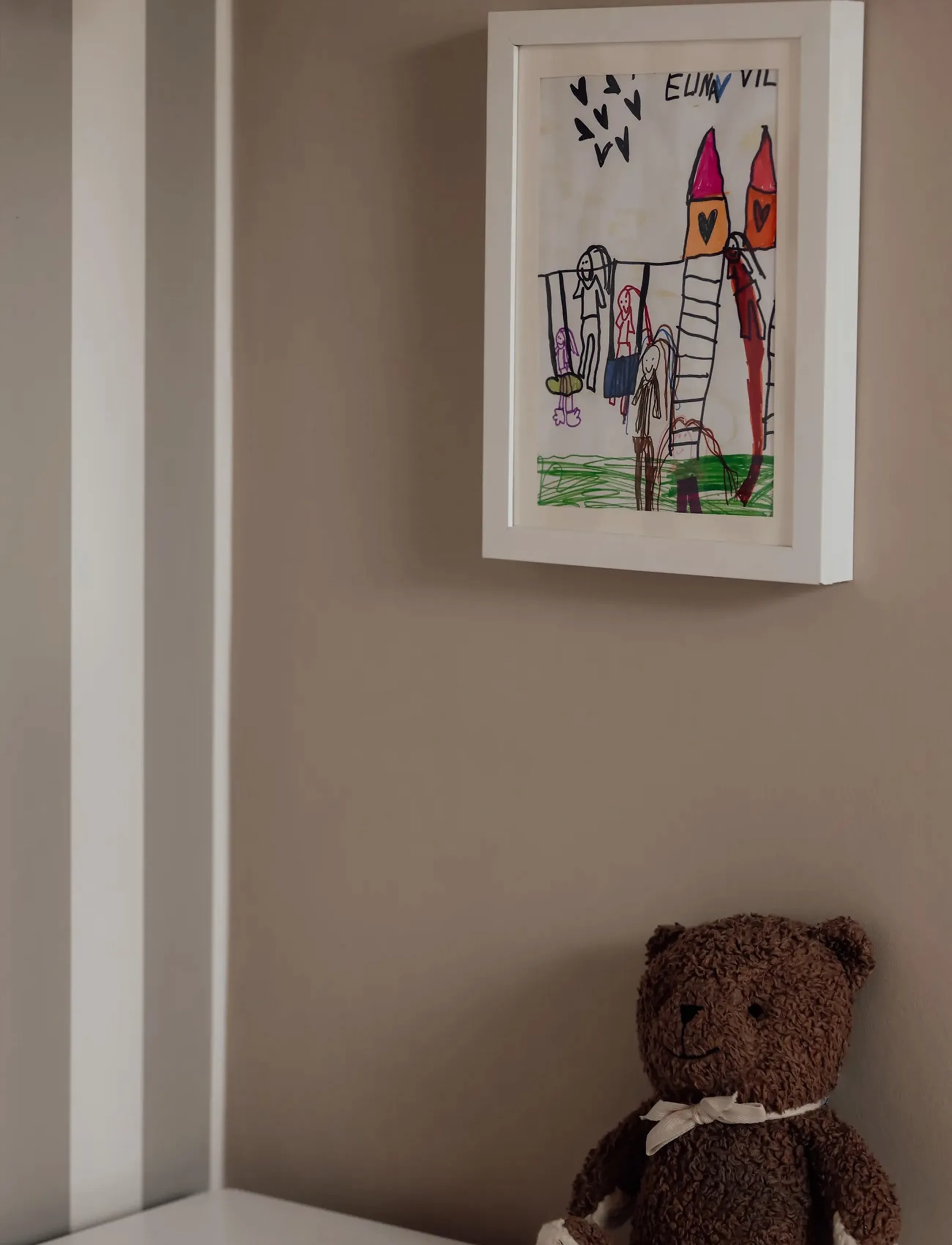 Vanilla Copenhagen Billedramme Til Tegninger Hvid, 25.3X 34X 4 cm, Posters & Frames, Weiß - Kinder