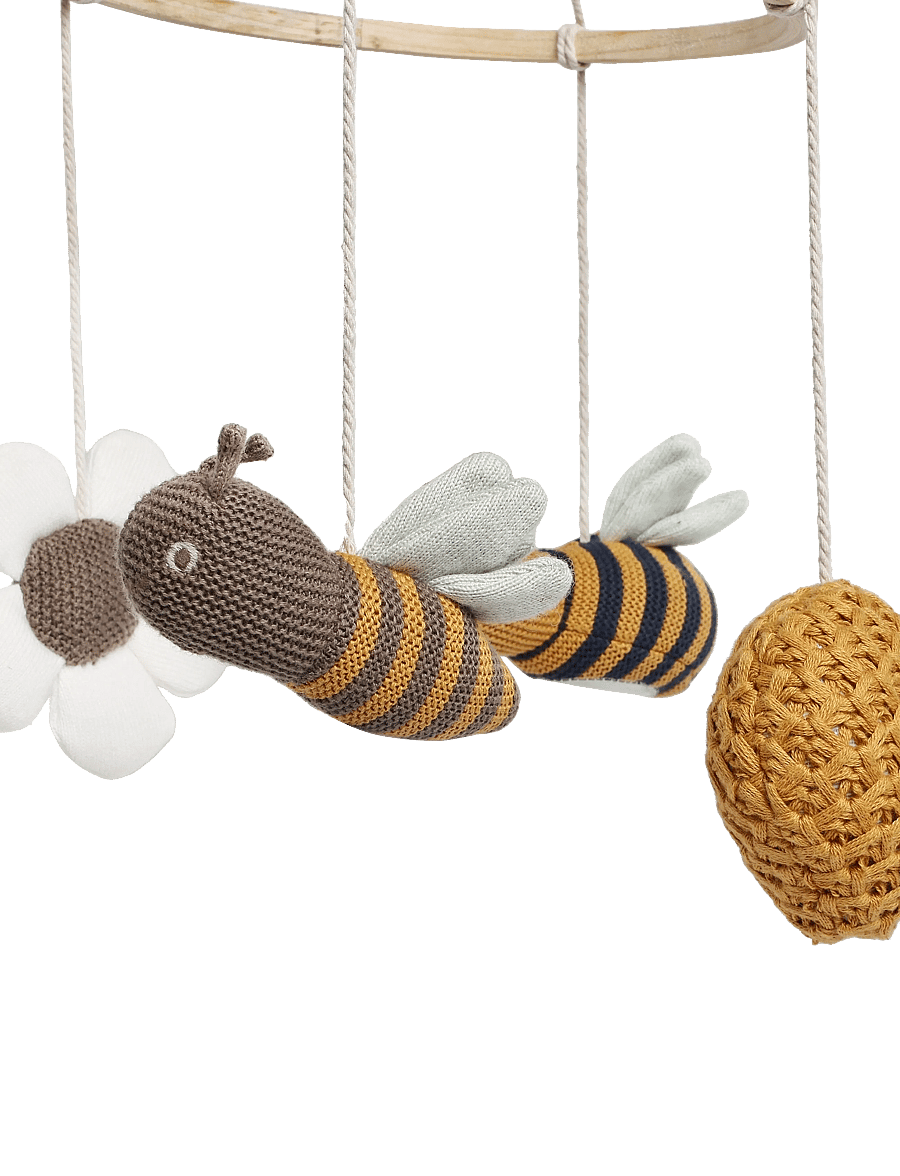 Vanilla Copenhagen - Mobile - Honeybee Happy - baby-mobiles - multi - 1
