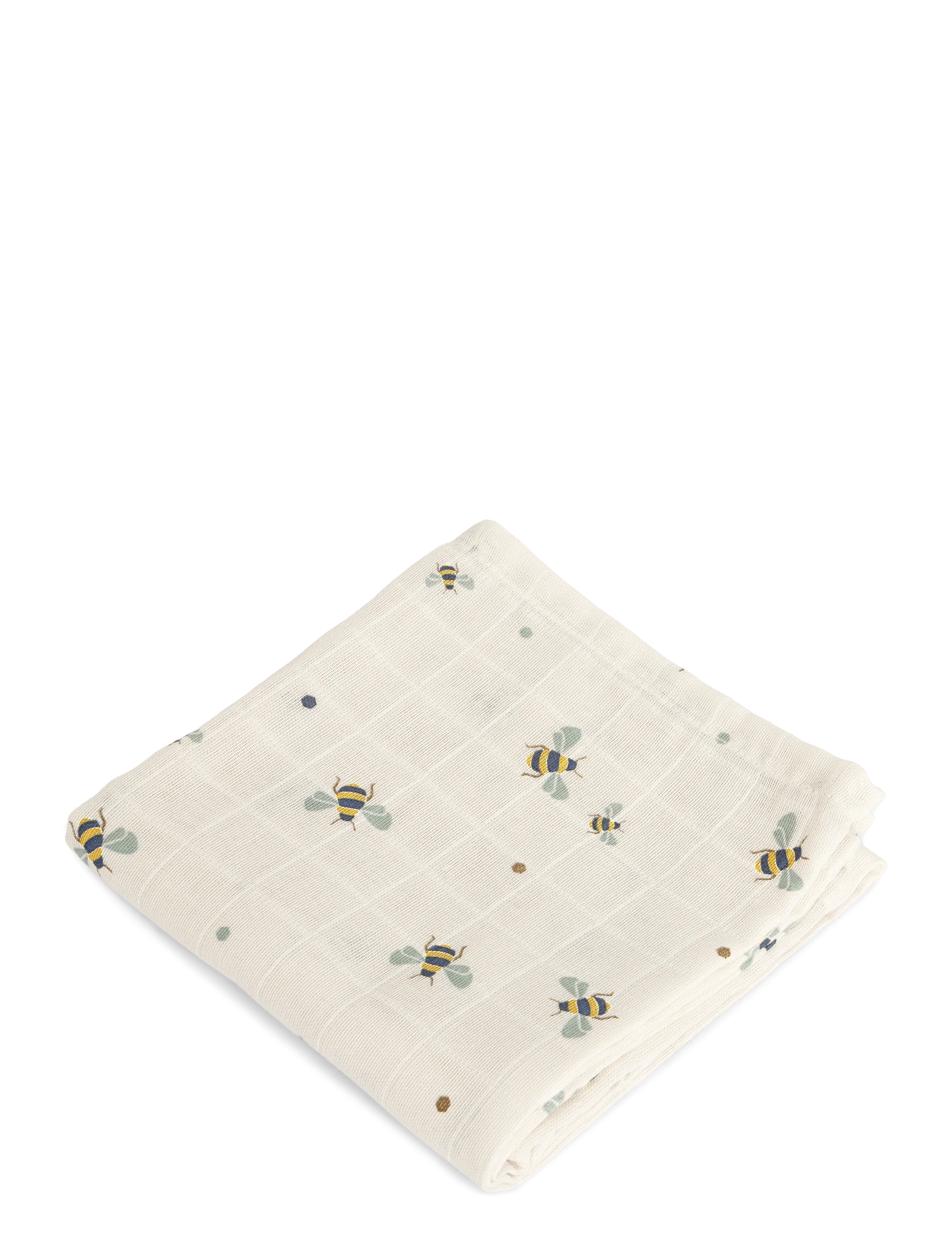 Vanilla Copenhagen - Muslins 6-pack - Honeybee Happy - mulltücher - milk, beige, rose - 3