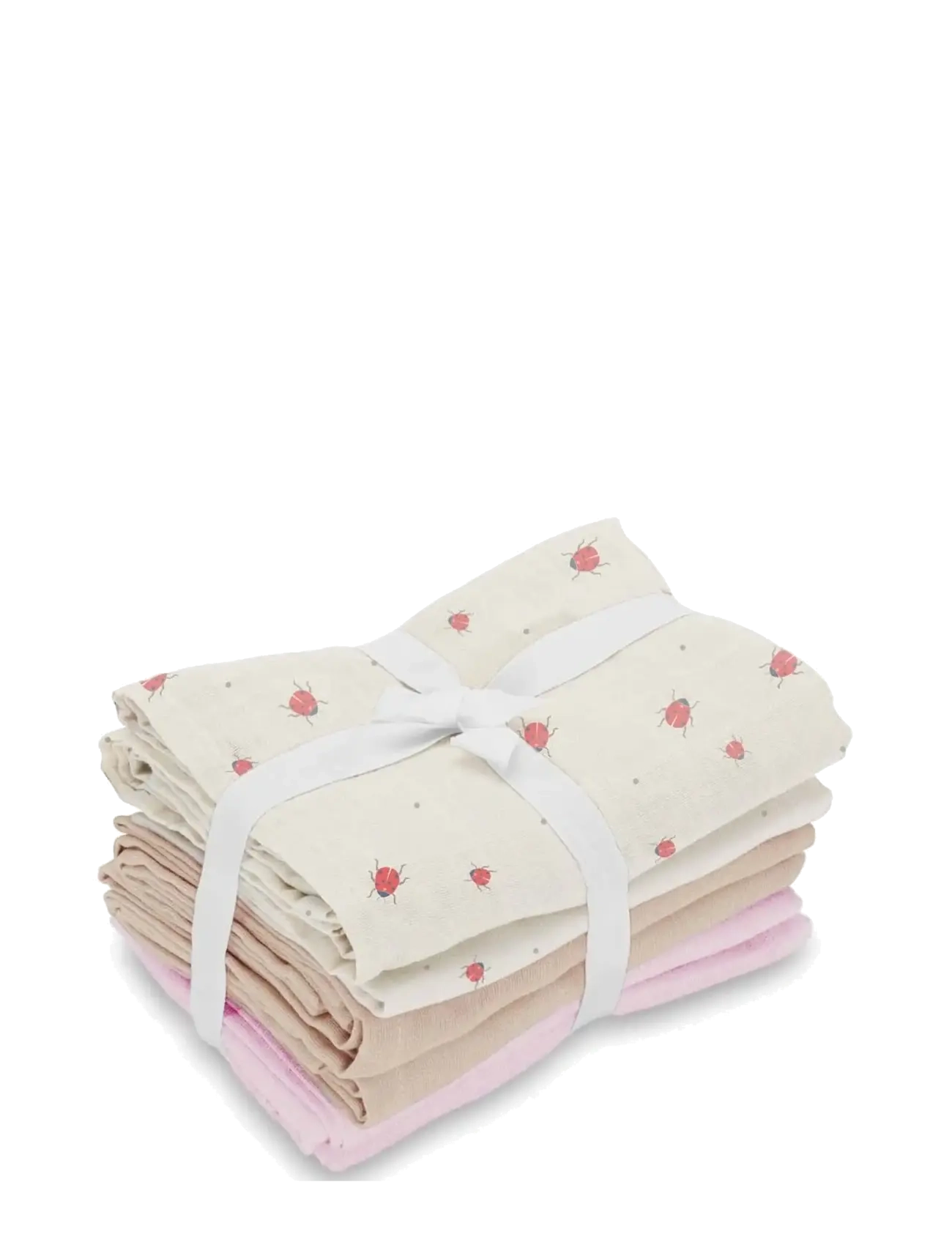 Vanilla Copenhagen Muslins 6-pack - Lady Lovebug - Baby products - MILK, BEIGE, BLUE / cream