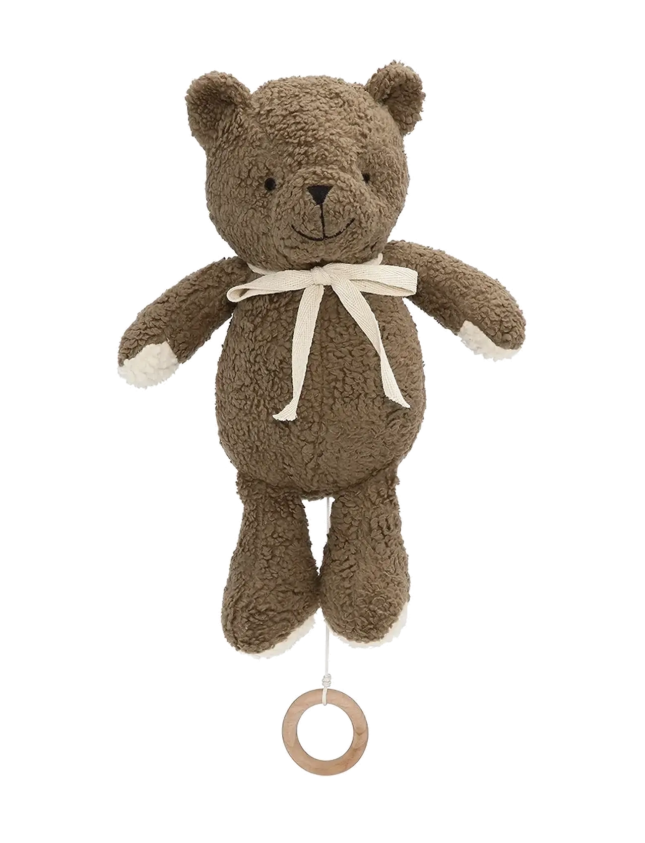Vanilla Copenhagen Music Mobile - Plush Teddy - Wood - Vanilla Copenhagen - WOOD / brown