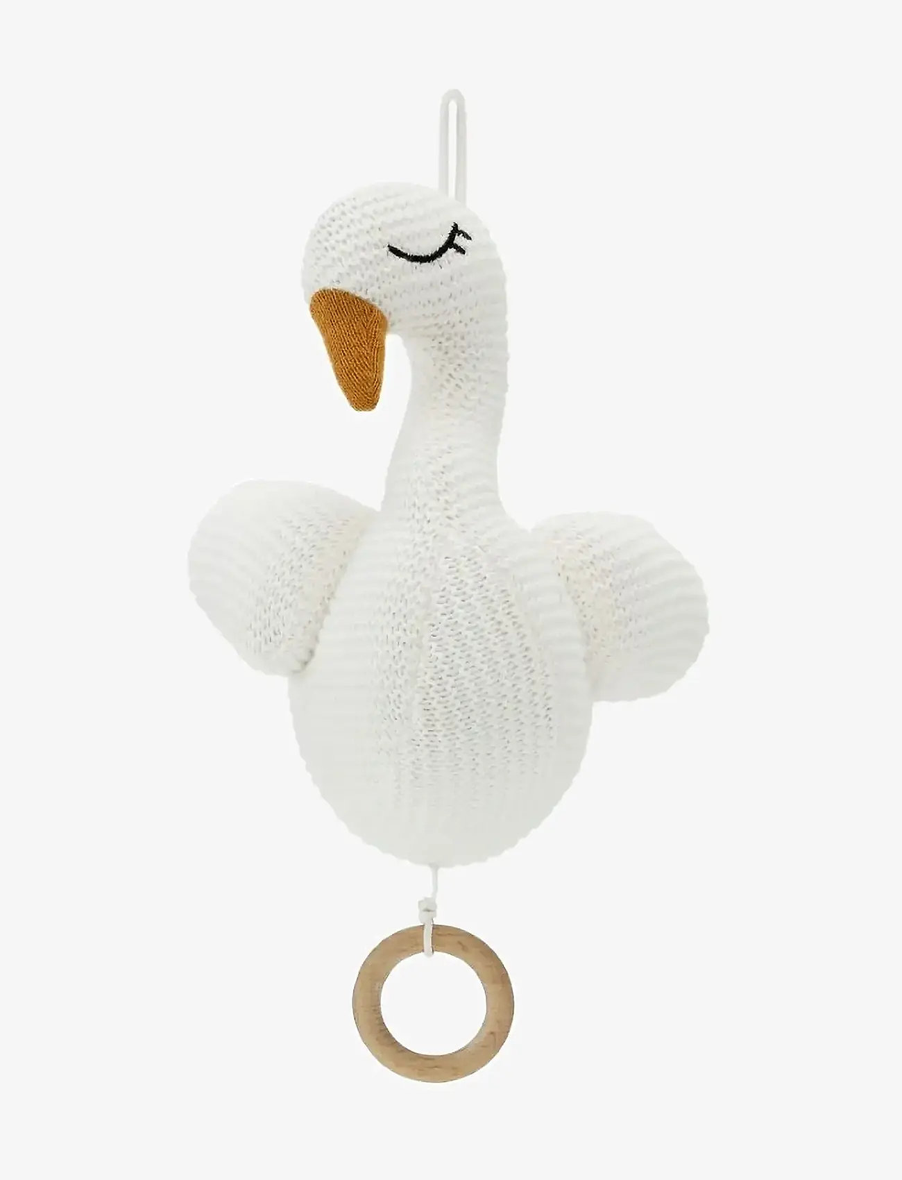Vanilla Copenhagen - Music Mobile - Swan - Milk - baby mobiles - milk - 1