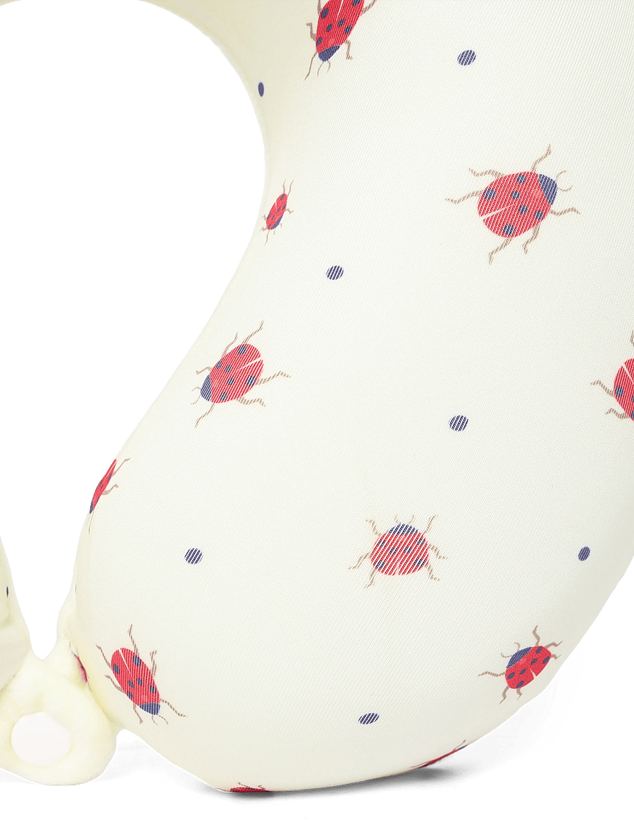 Vanilla Copenhagen - Travel Neck Pillow Kids - Lady Lovebug - milk - 4