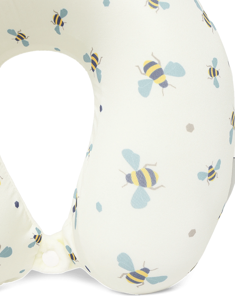 Vanilla Copenhagen - Travel Neck Pillow Kids - Honeybee Happy - milk - 4