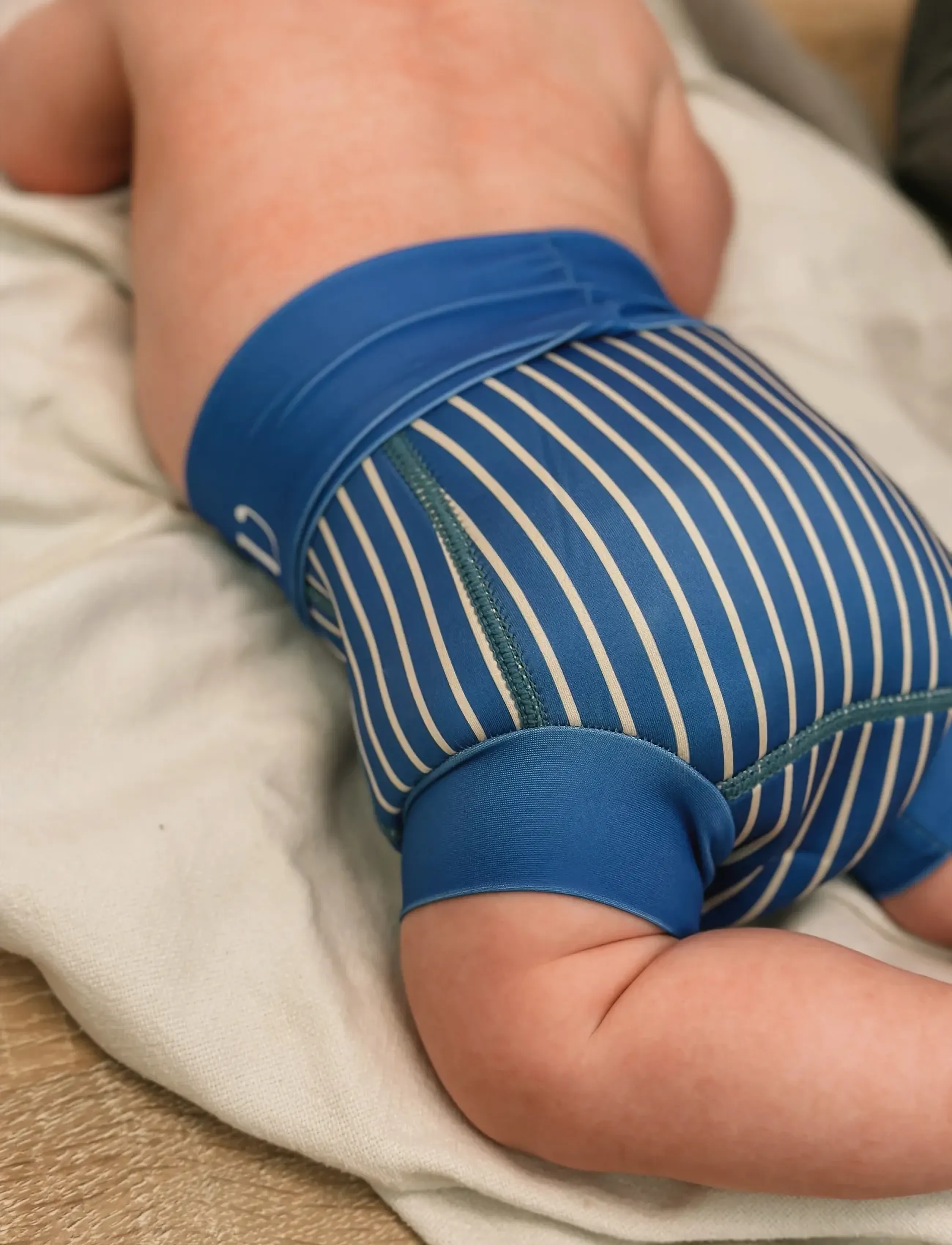 Vanilla Copenhagen - Swim Pants - Neoprene - Azure - Striped - schwimmwindeln - azure blue - 2