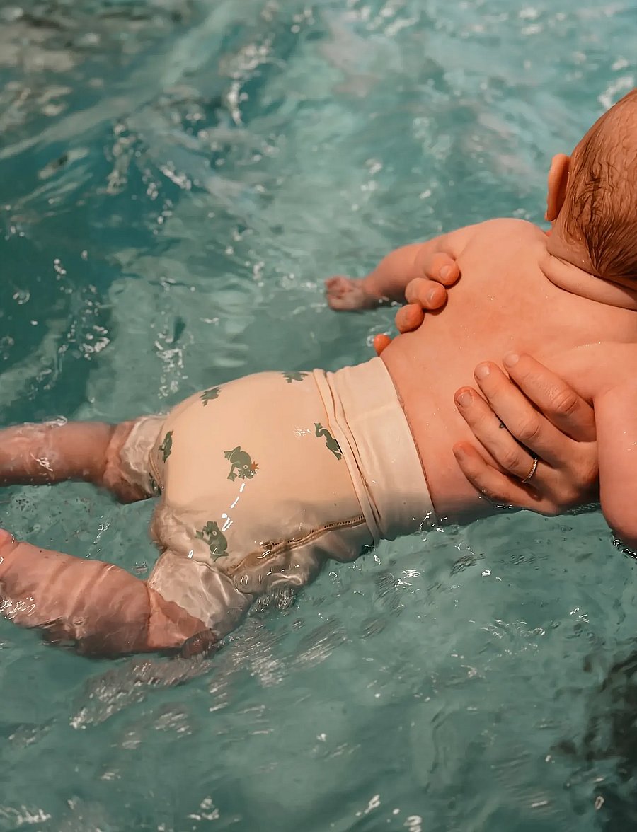 Vanilla Copenhagen - Swim Pants - Neoprene - Milk - Froggy - couches de bain - milk - 3