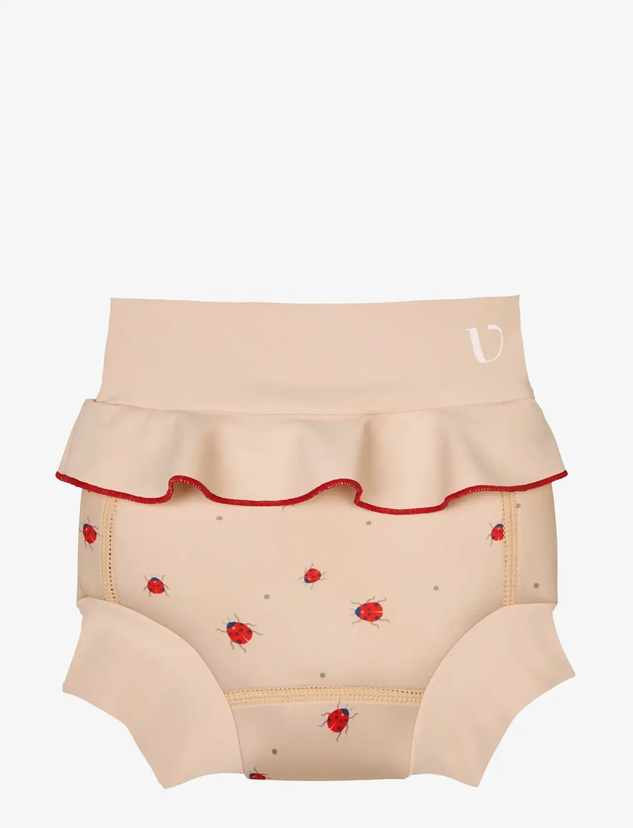 Vanilla Copenhagen - Swim Pants - Neoprene - Ladybug - ujumismähkmed - beige - 0