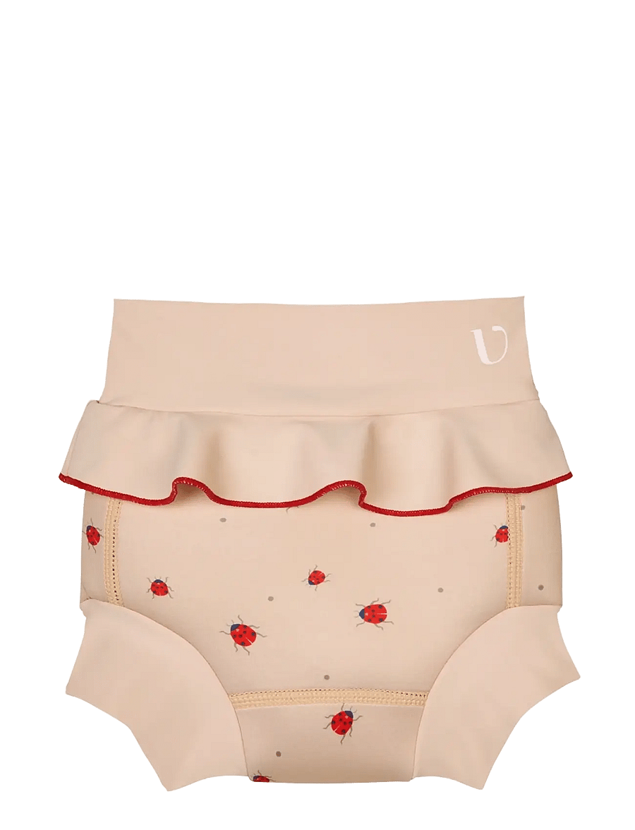 Vanilla Copenhagen - Swim Pants - Neoprene - Ladybug - badblöjor - beige - 0