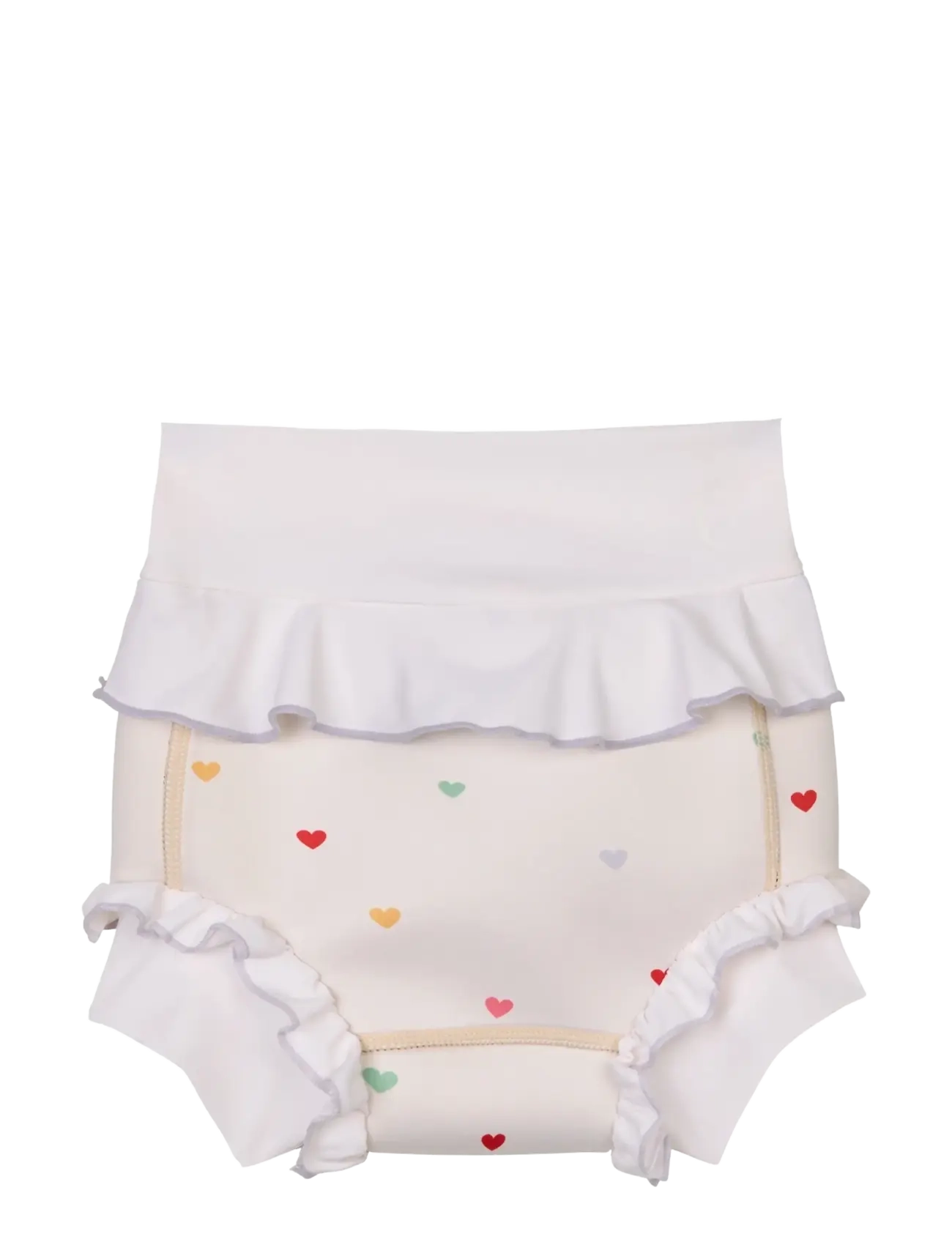 Vanilla Copenhagen Swim Pants - Neoprene - Hearts - Badkläder - CREAM / cream
