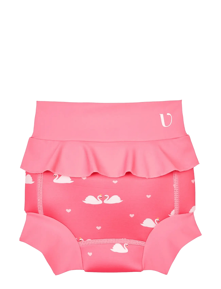Vanilla Copenhagen - Swim Pants - Neoprene - Rosy - Swan - couches de bain - rosy - 0