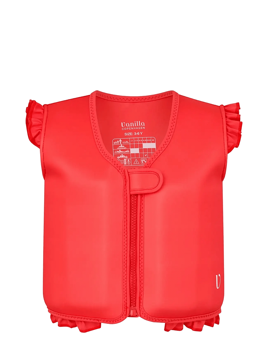 Vanilla Copenhagen - Swim Vest - Neoprene - Berry - sund aukahlutir - berry - 1