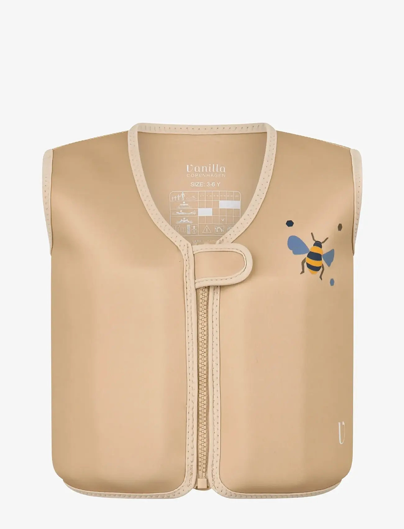 Vanilla Copenhagen - Swim Vest - Neoprene - Honeybee - schwimmzubehör - beige - 1
