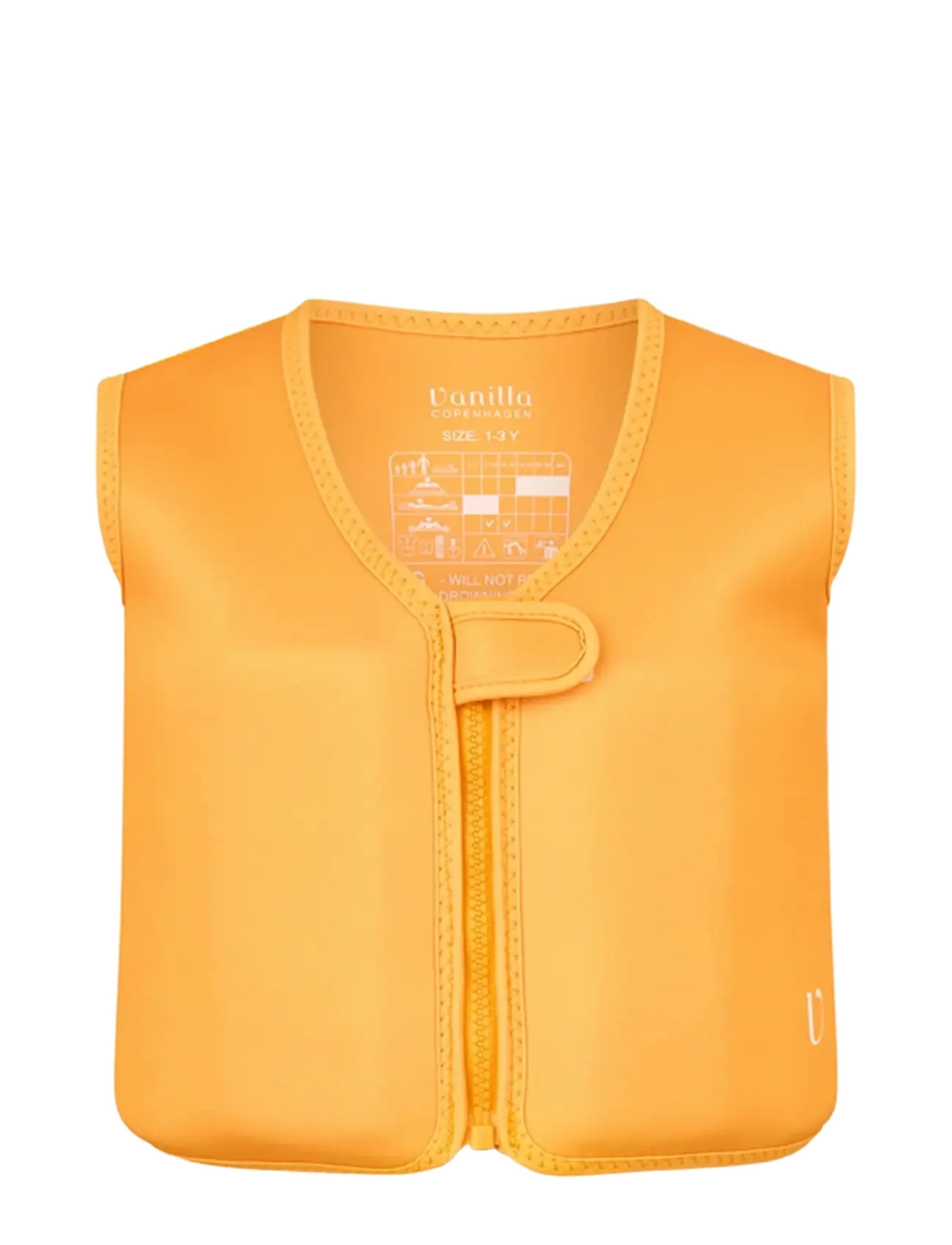 Vanilla Copenhagen Swim Vest - Neoprene - Amber - Urheiluvarusteet - AMBER / orange