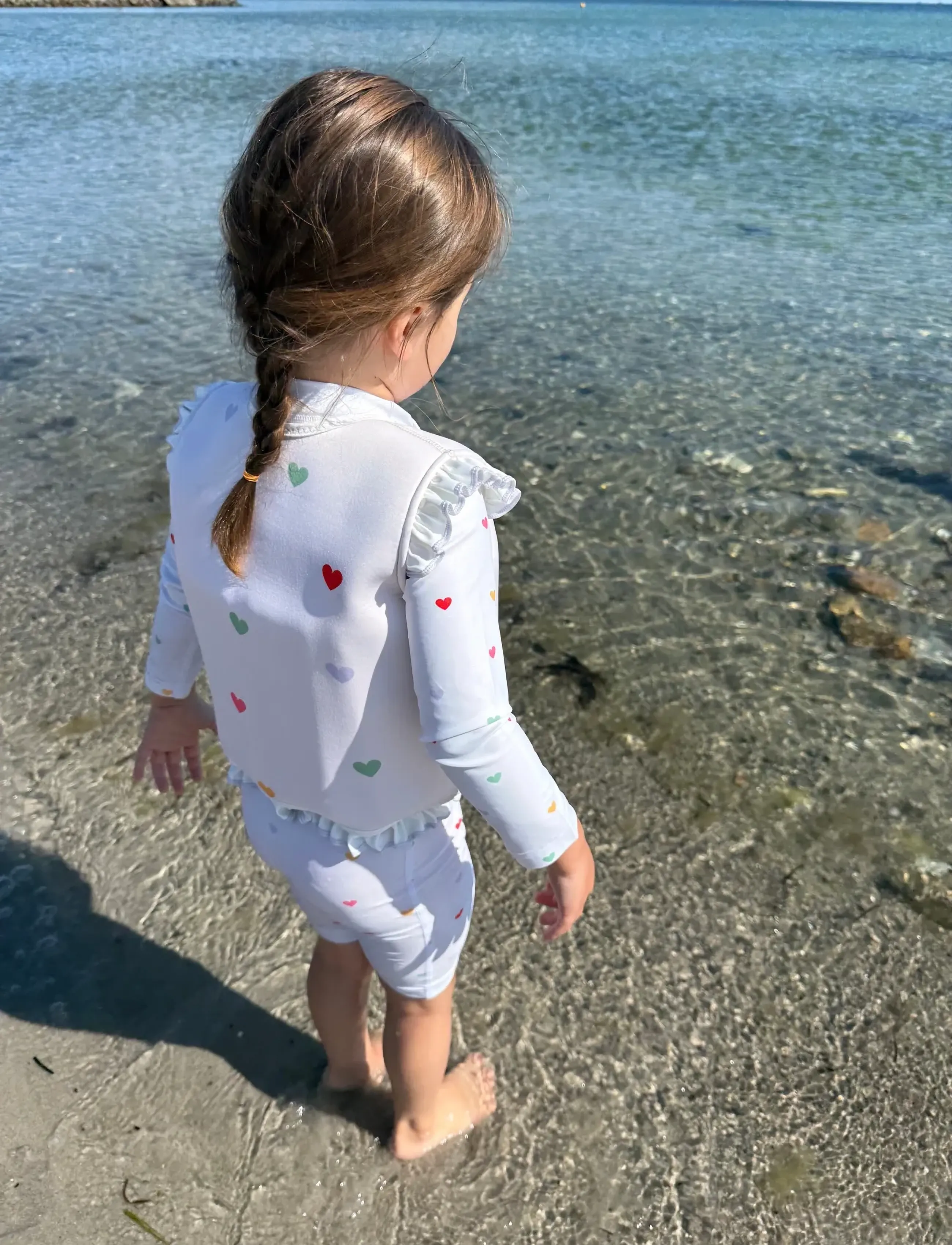 Vanilla Copenhagen - Swim Vest - Neoprene - Hearts - zwemaccessoires - cream - 5