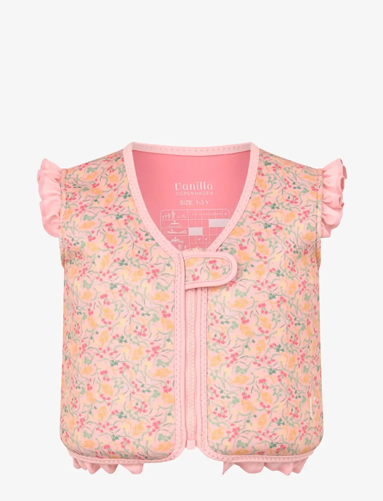 Vanilla Copenhagen Swim Vest - Neoprene - Liberty Beach - Sports Equipment - ENGLISH ROSE / pink/rose