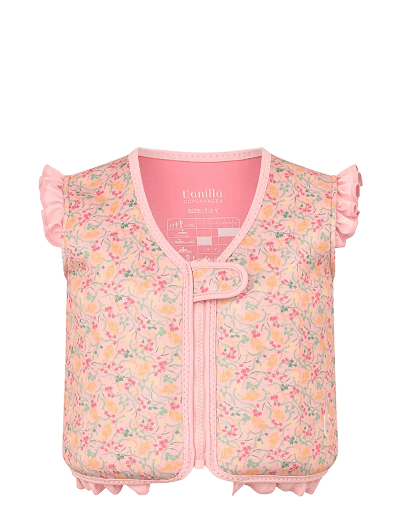 Vanilla Copenhagen - Swim Vest - Neoprene - Liberty Beach - ujumistarvikud - english rose - 1