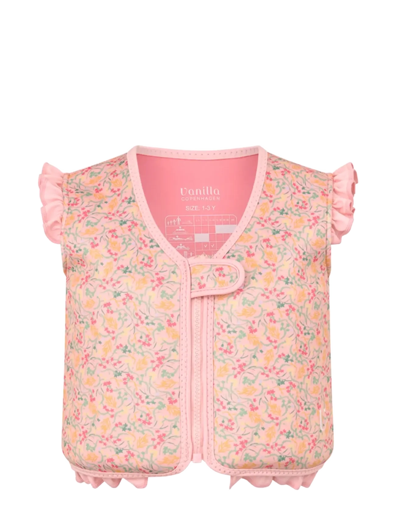 Vanilla Copenhagen - Swim Vest - Neoprene - Liberty Beach - ujumistarvikud - english rose - 1