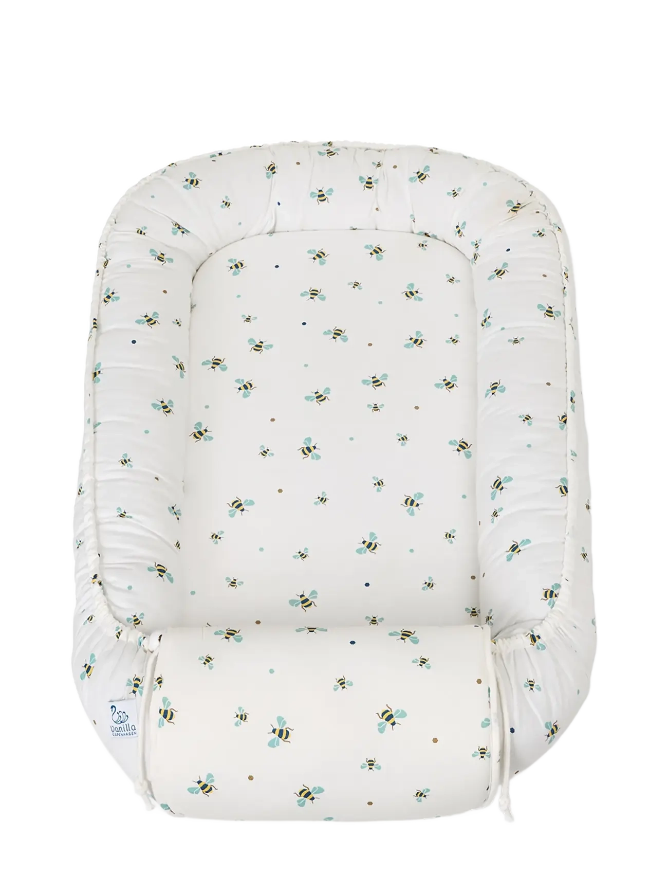 Vanilla Copenhagen Babynest - Honeybee Happy - Alles anzeigen - MILK / white