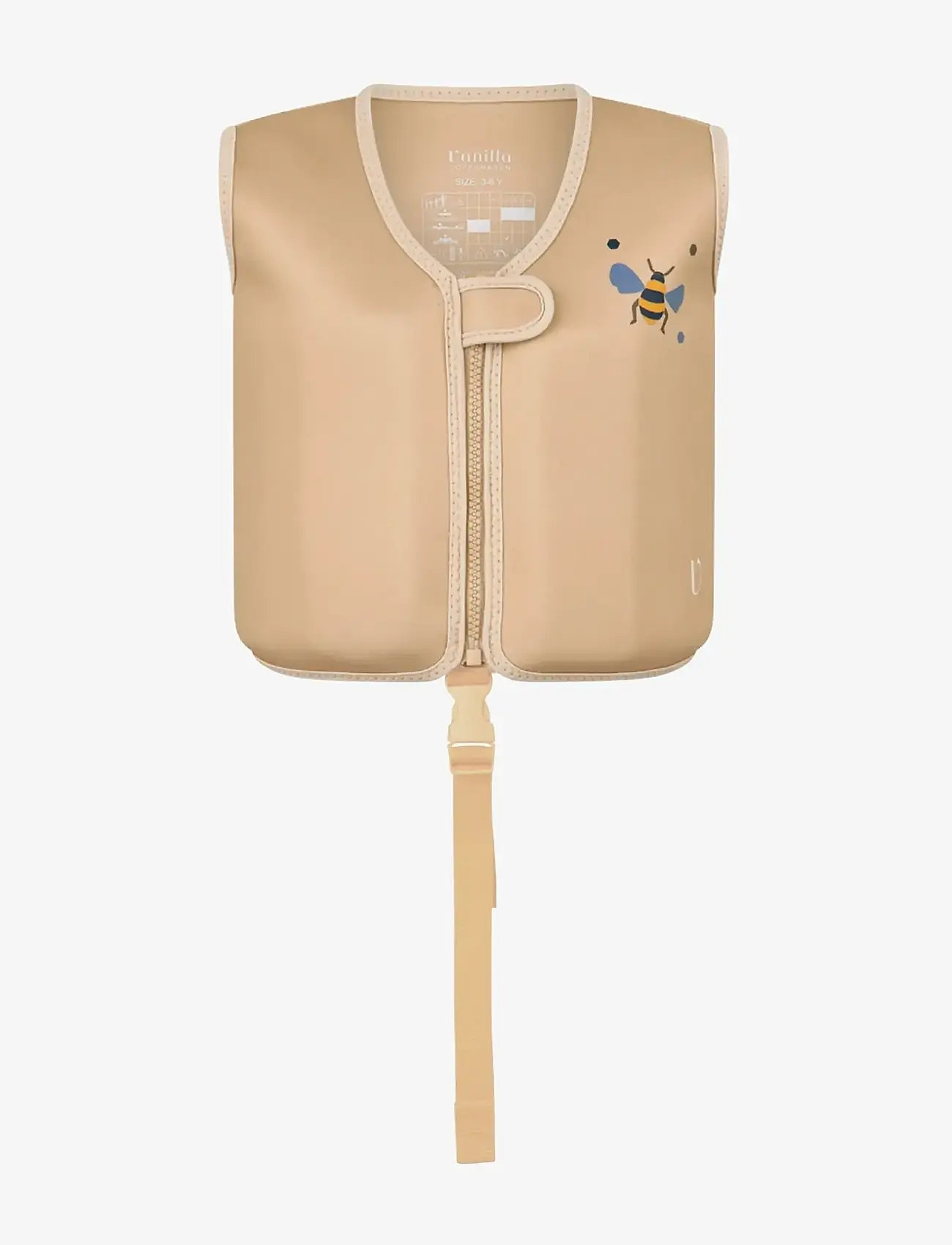 Vanilla Copenhagen - Swim Vest - Neoprene - Honeybee - ujumistarvikud - beige - 1