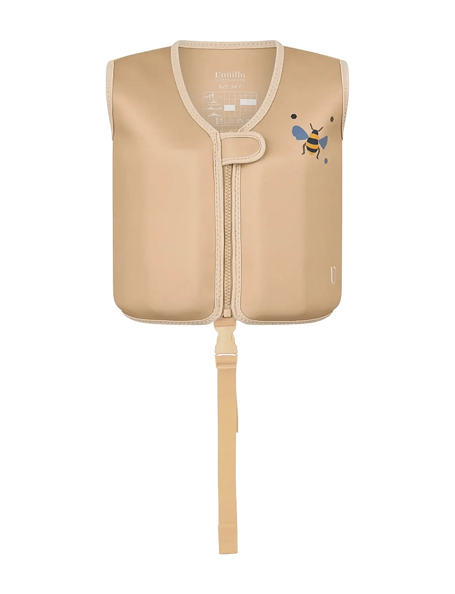 Vanilla Copenhagen - Swim Vest - Neoprene - Honeybee - schwimmzubehör - beige - 1
