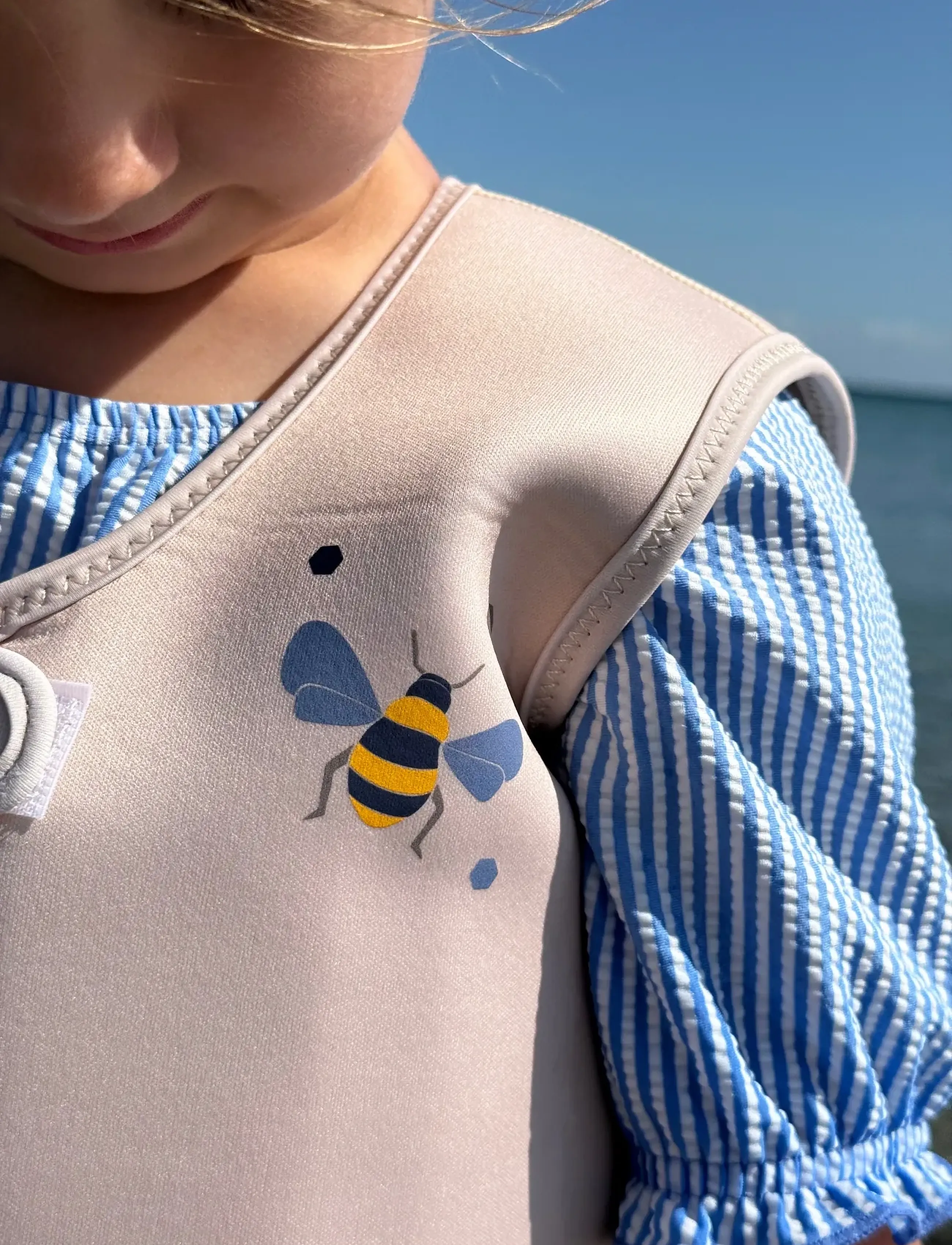 Vanilla Copenhagen - Swim Vest - Neoprene - Honeybee - schwimmzubehör - beige - 4
