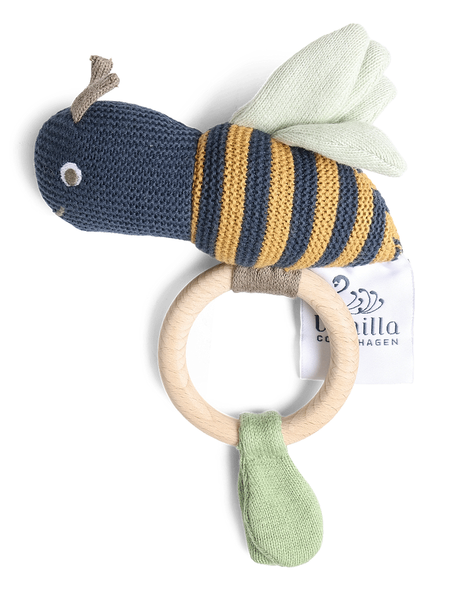 Vanilla Copenhagen - Rattle - Honeybee - kõristid - blue - honey - 1