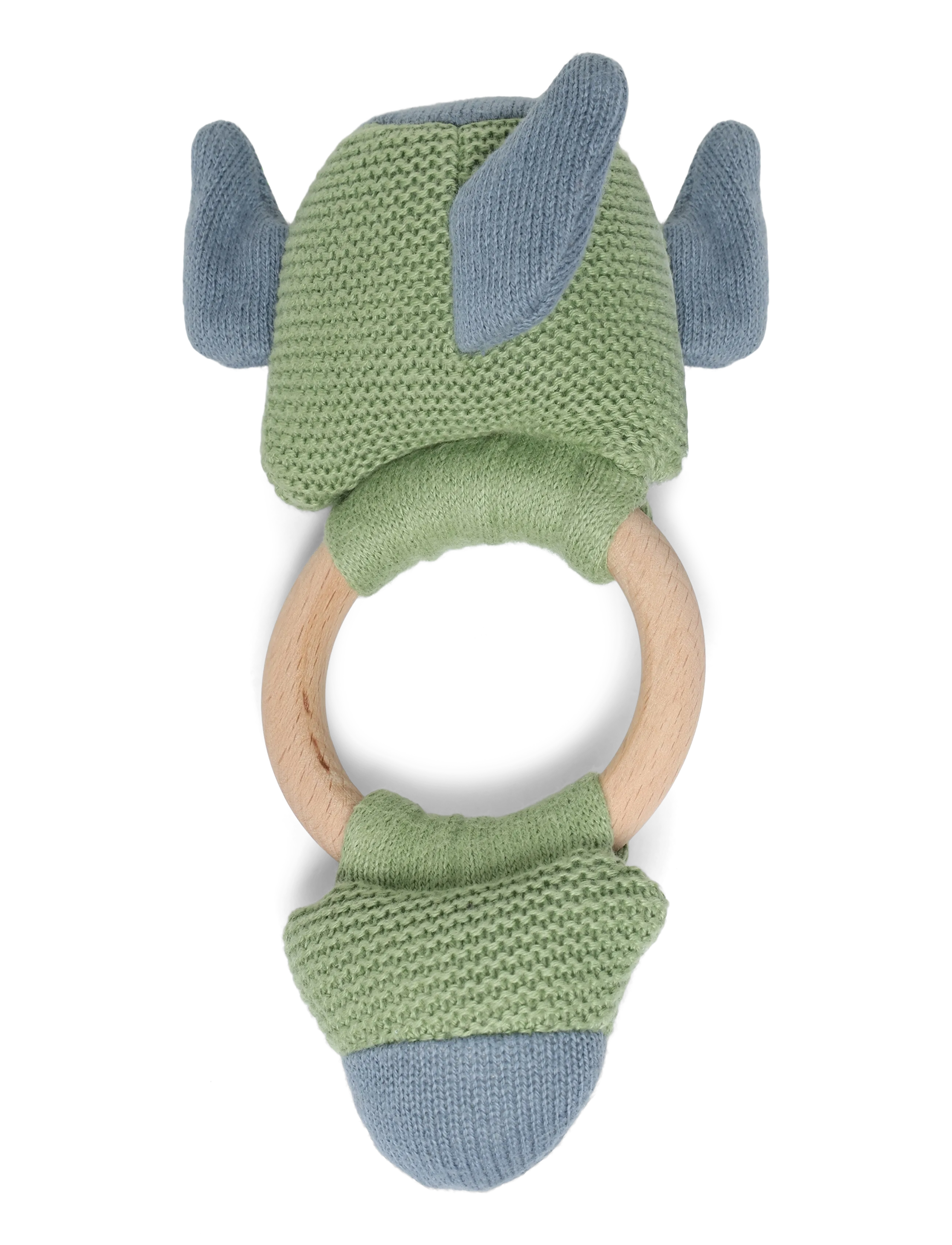 Vanilla Copenhagen Rangle - Rocket, 15 cm, Green, Baby Legetøj > Rattles, Børn