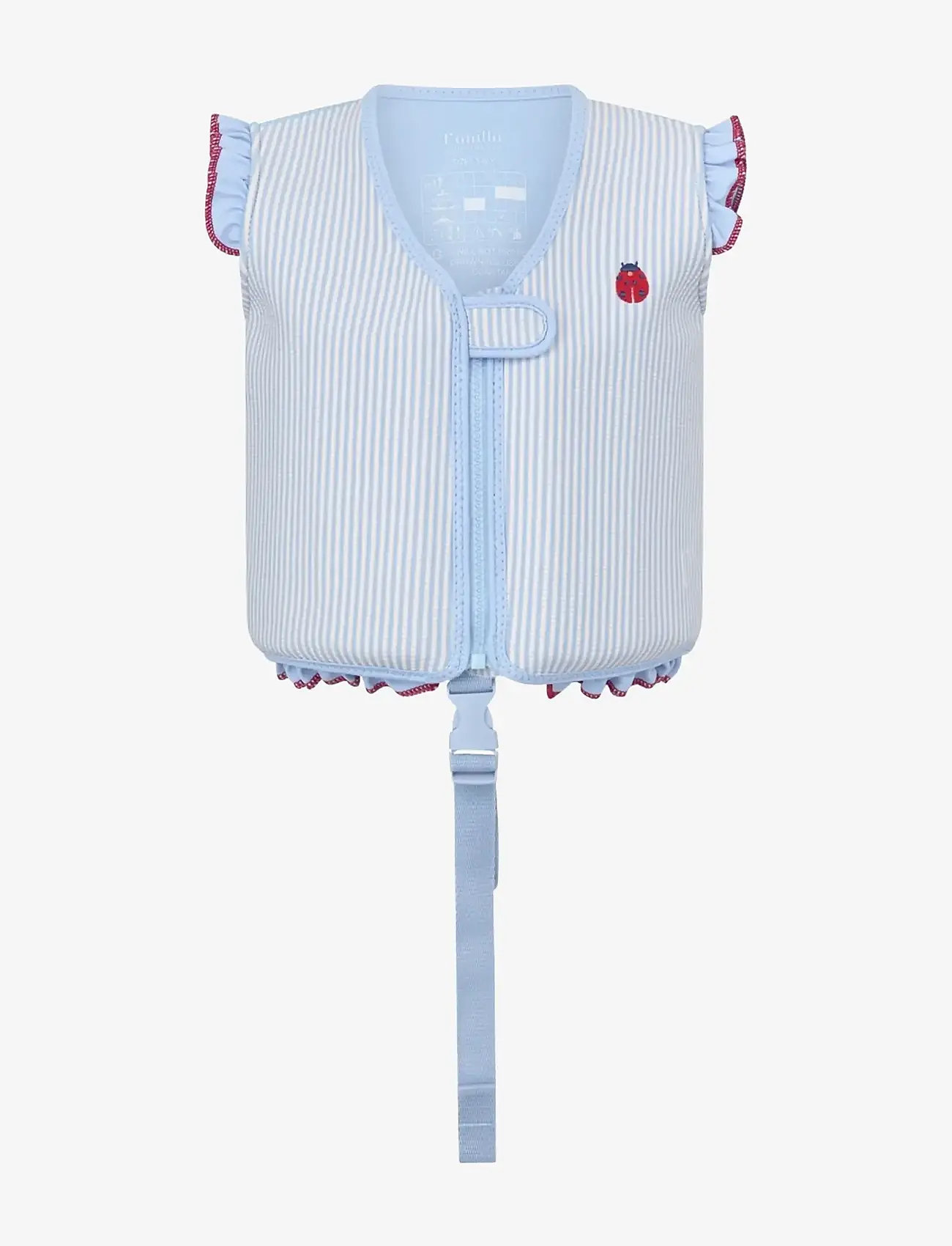Vanilla Copenhagen - Svømmevest - Seersucker - Ladybug - svømmetilbehør - blue - 0