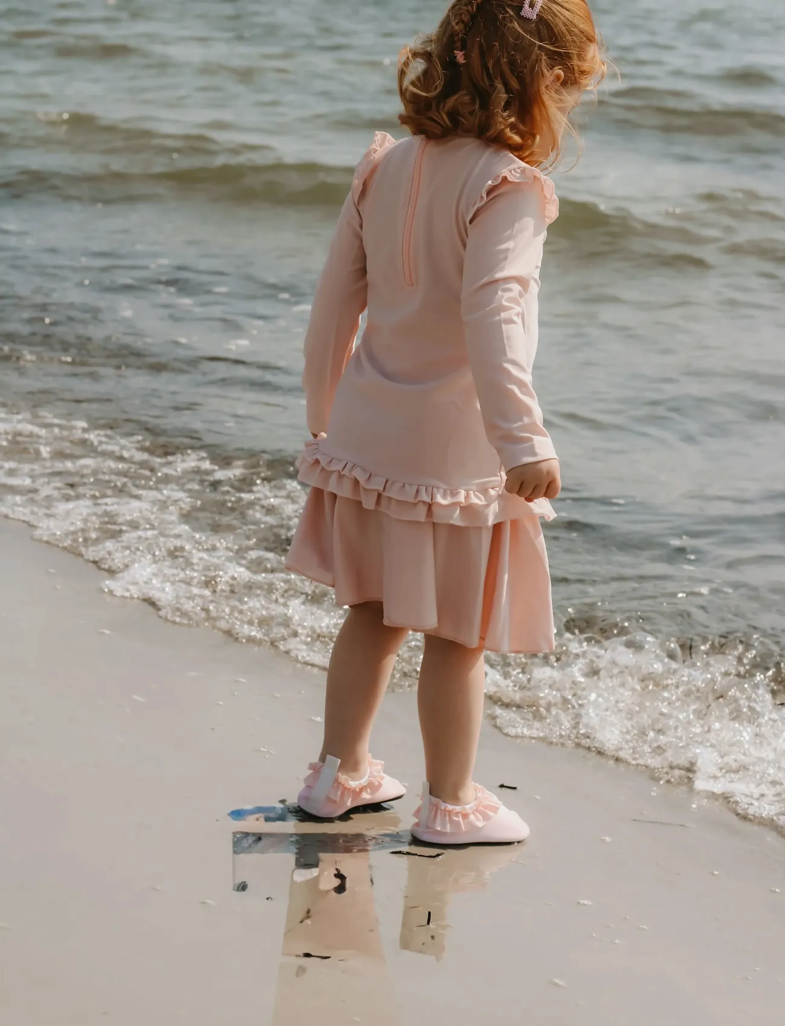 Vanilla Copenhagen - Swim Skirt Pants - English Rose - vêtements uv - english rose - 2