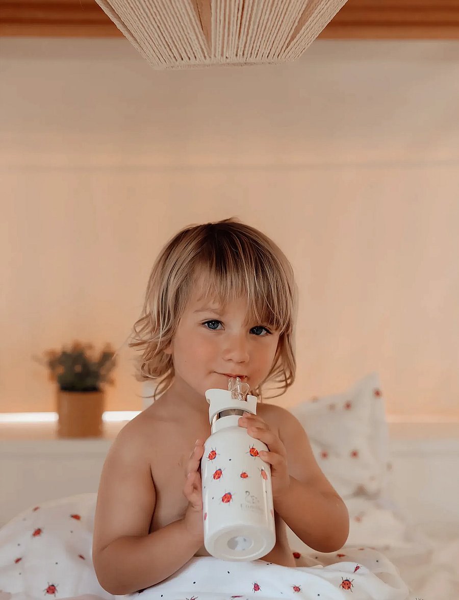 Vanilla Copenhagen - Drinking Bottle - Termo - Ladybug- 350 ml - milk - 5