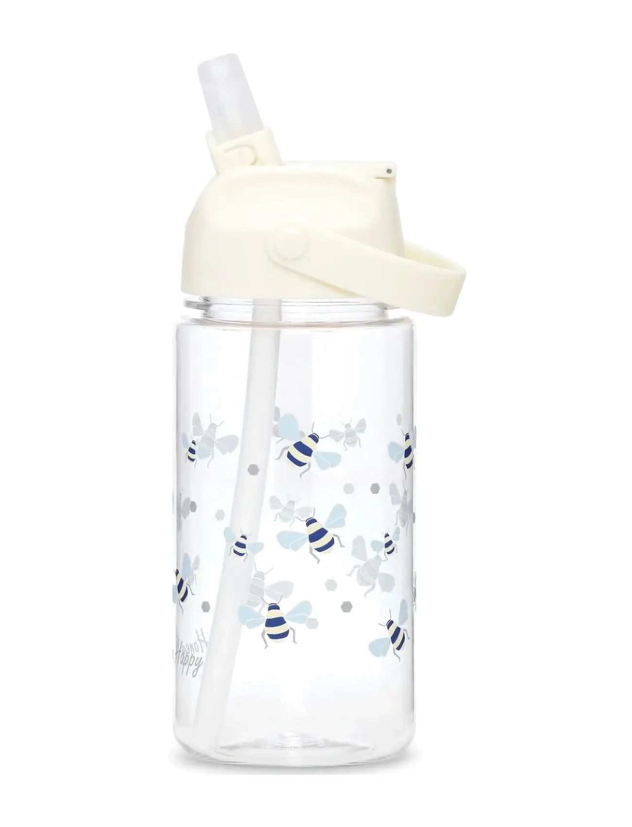 Vanilla Copenhagen Drinking Bottle - Tritan - Honeybee - 500 ml - Essenszeit - TRANSPARENT / cream