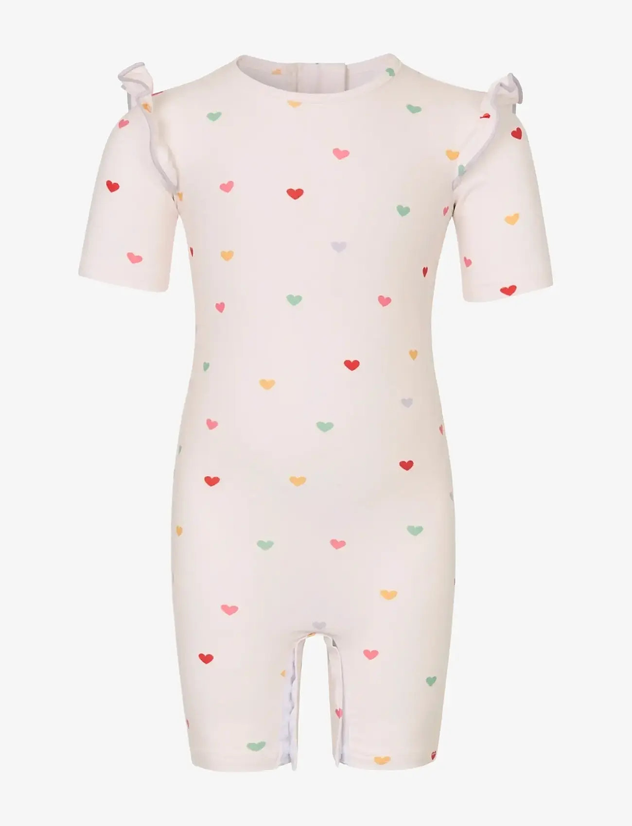 Vanilla Copenhagen - Baby Swim Bodysuit - Hearts - rūbai su uv apsauga - cream - 0