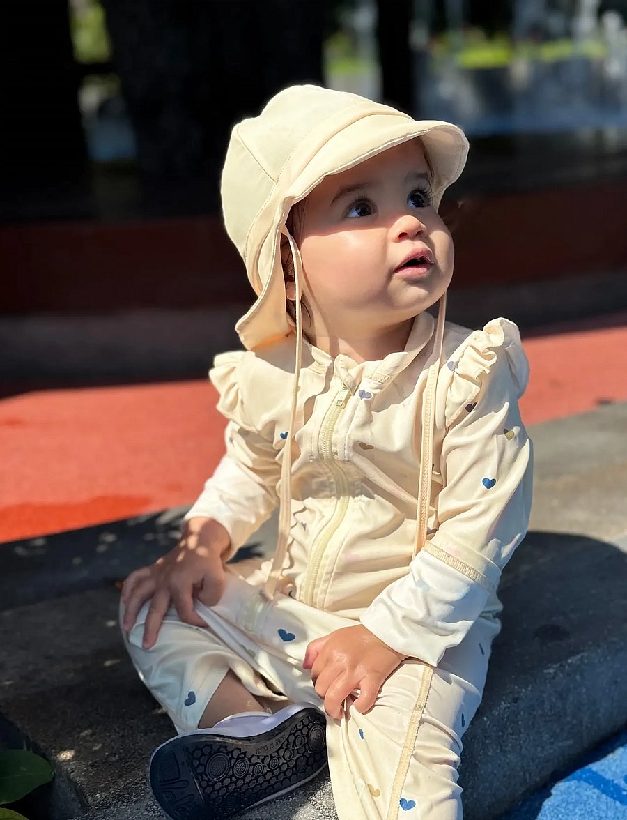 Vanilla Copenhagen - Sun Hat - Adjustable - Milk - milk - 0
