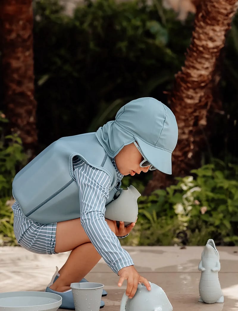 Vanilla Copenhagen - Sun Hat - Blue Shadow - badekappen - blue shadow - 3